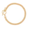 Baby Gold Curb Link Bracelet