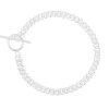 Baby Silver Curb Link Bracelet