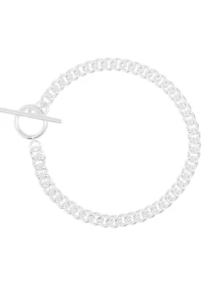 Baby Silver Curb Link Bracelet