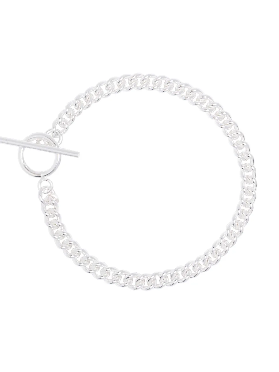 Baby Silver Curb Link Bracelet