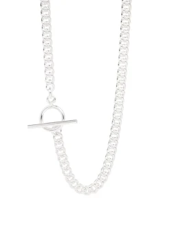 50cm Solid Sterling Silver Slim Curb Link Chain