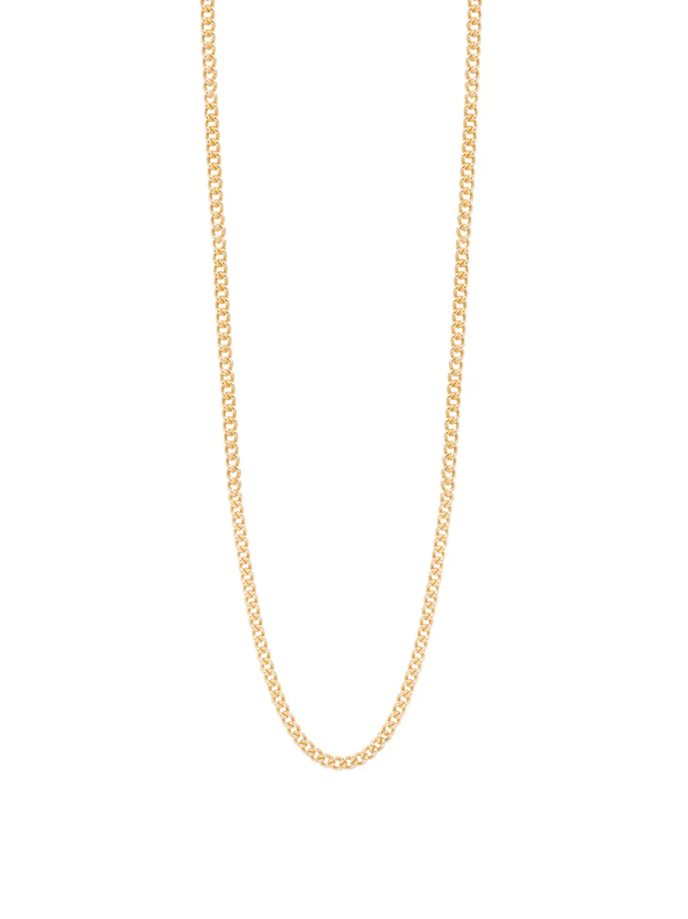 Fine Gold Curb Link Chain