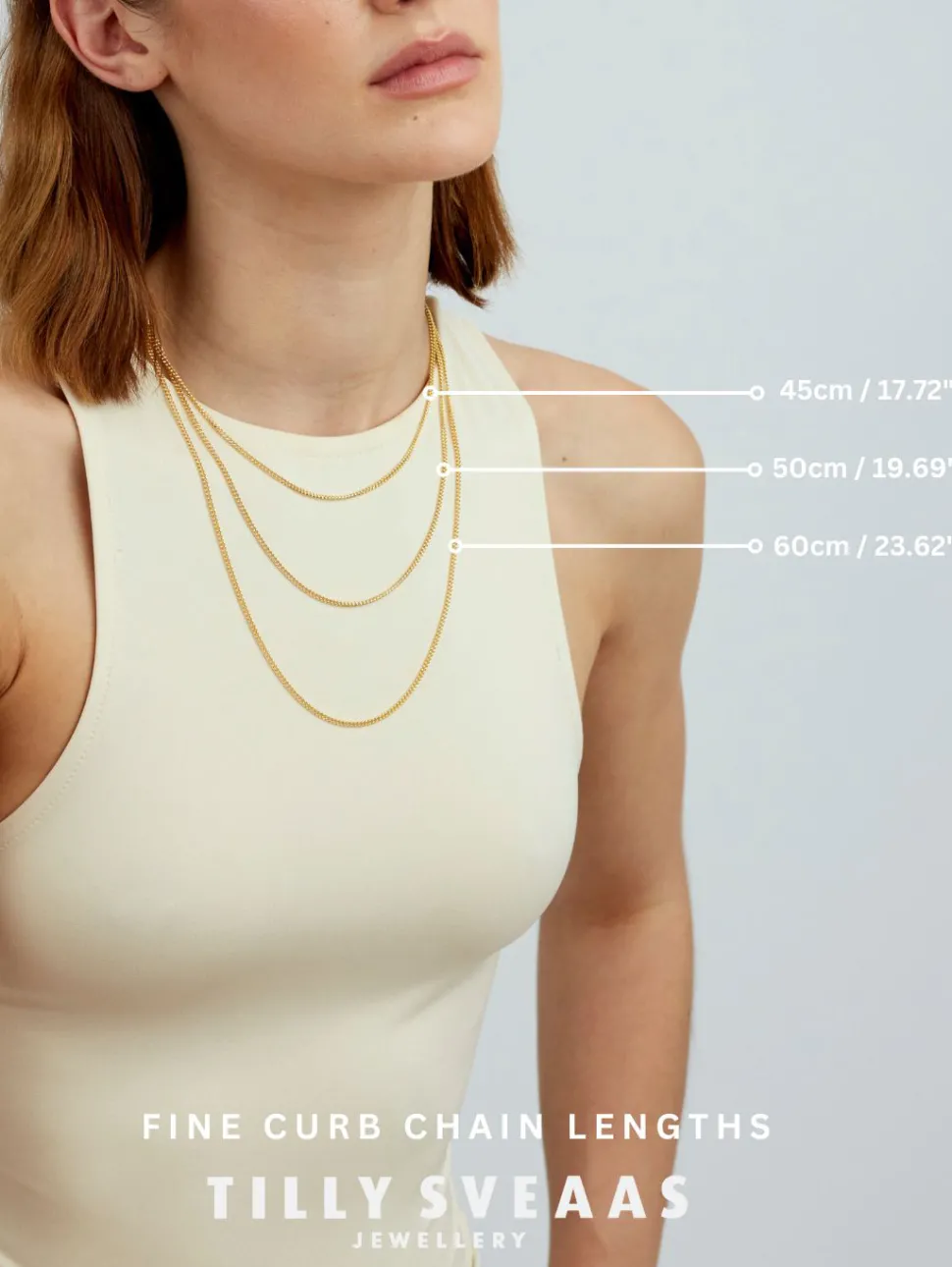 Fine Gold Curb Link Chain