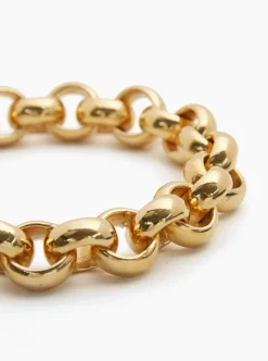 Giant Gold Rolo Link Necklace