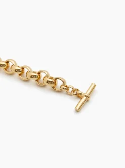 Giant Gold Rolo Link Necklace