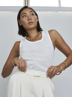Giant Gold Rolo Link Necklace