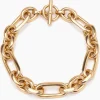 Giant Gold Watch Chain Necklace