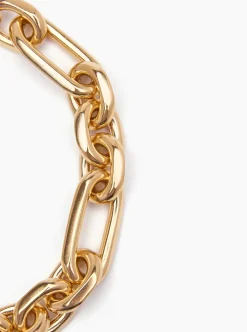 Giant Gold Watch Chain Necklace