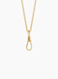 Gold Belcher Clipt Necklace