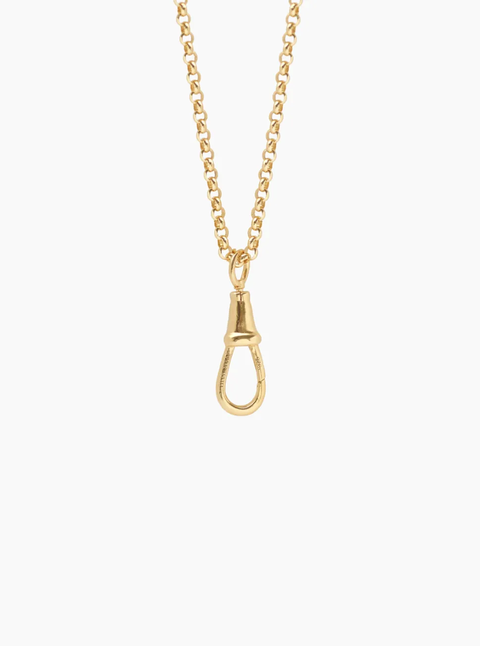 Gold Belcher Clipt Necklace