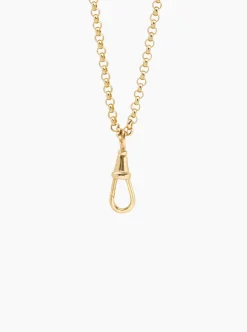 Gold Chunky Belcher Clipt Necklace