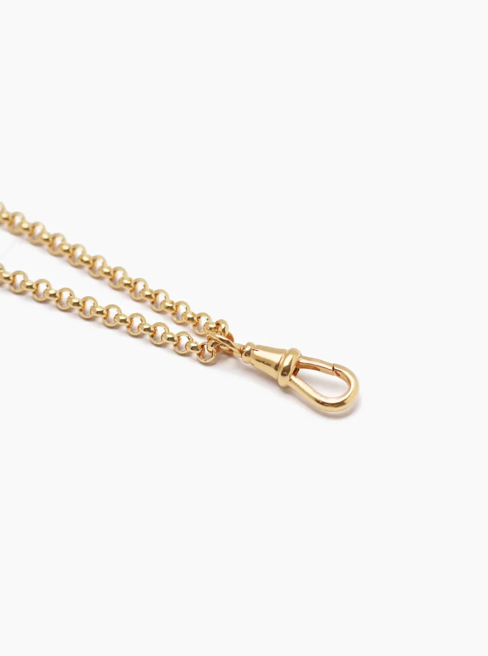 Gold Chunky Belcher Clipt Necklace