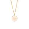 Gold Compass / Not All Who Wander Necklace