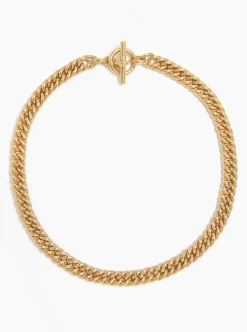 Gold Curb Link Choker
