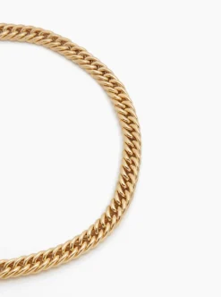 Gold Curb Link Choker
