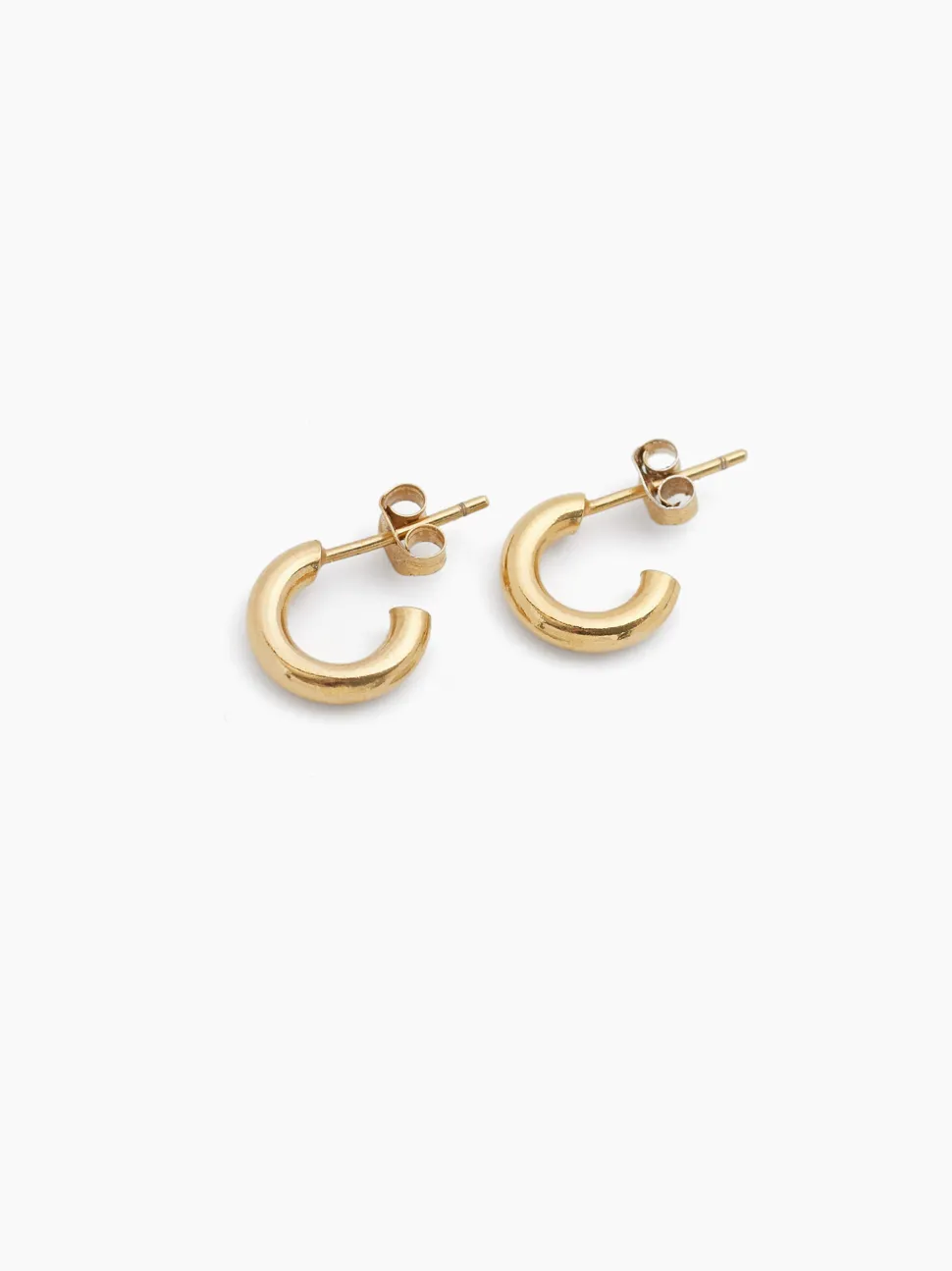 Gold Huggie Earrings
