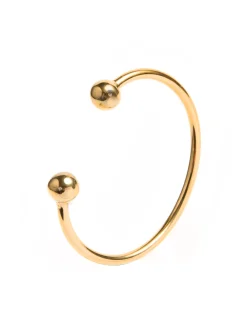 Gold Torque Bangle