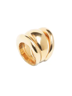 Gold Triple Ring Set