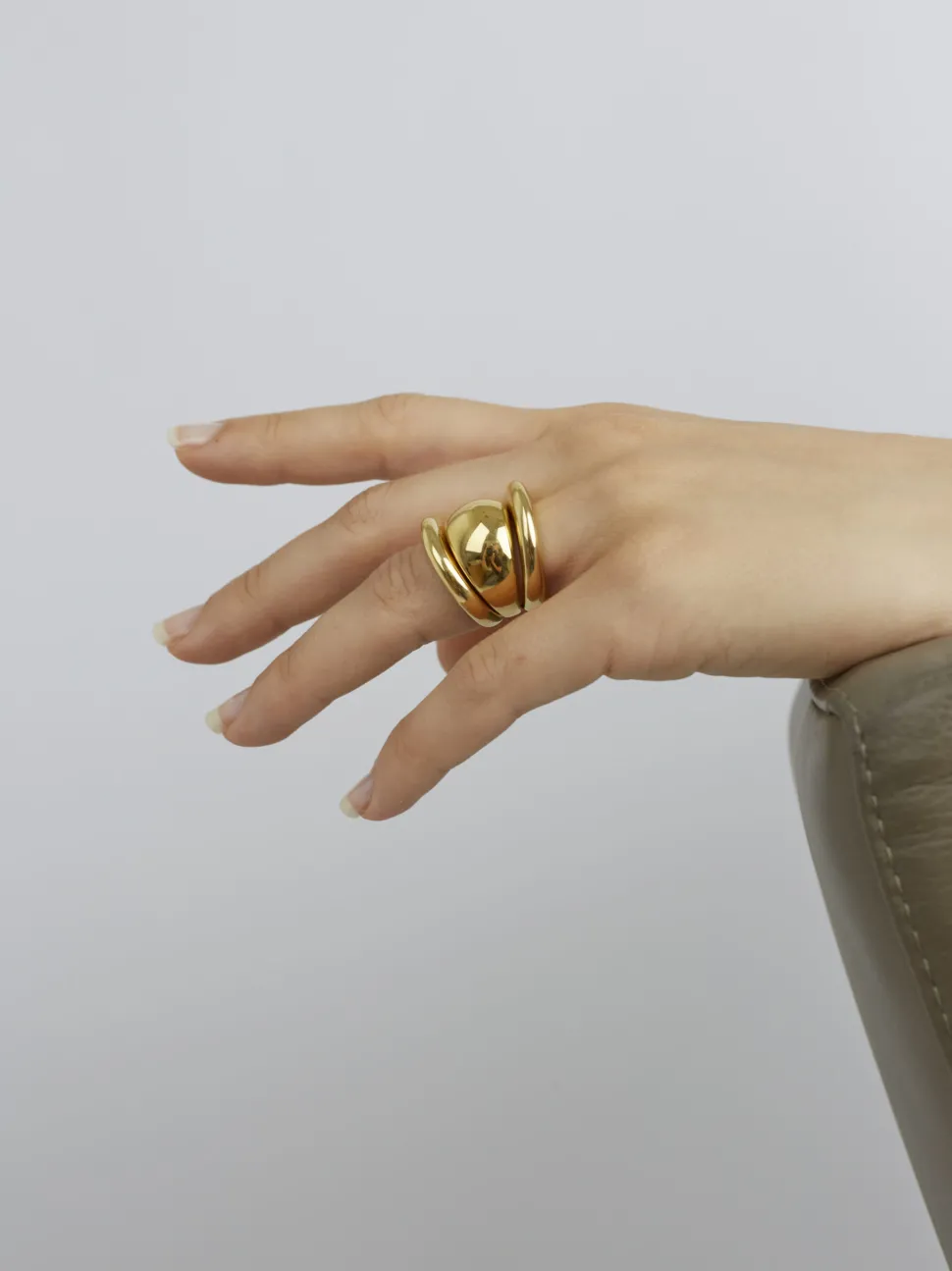 Gold Triple Ring Set