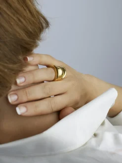 Gold Triple Ring Set