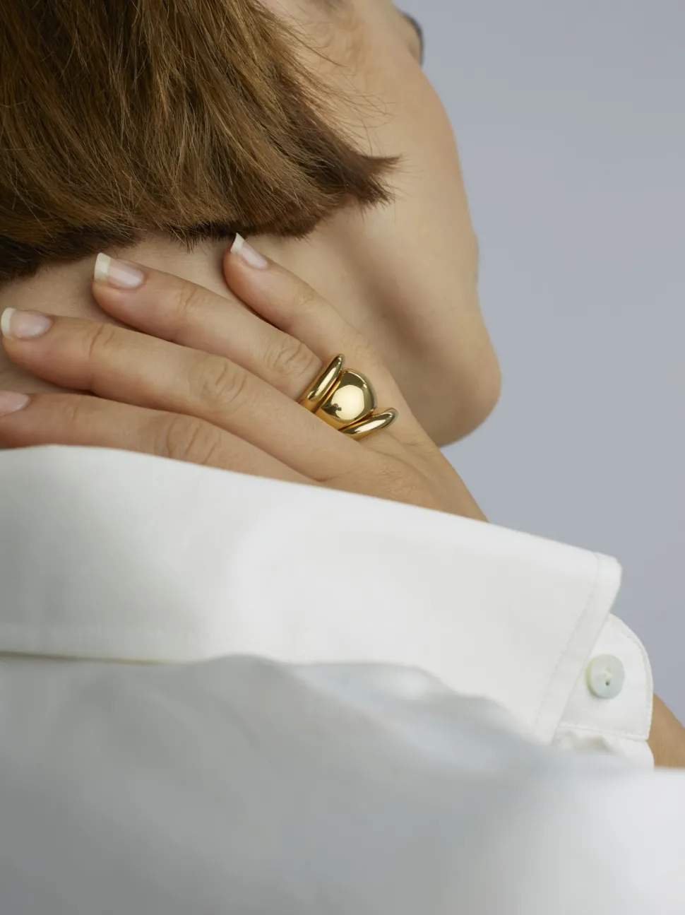 Gold Triple Ring Set