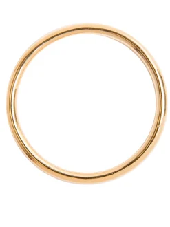 Medium Plain Gold Bangle
