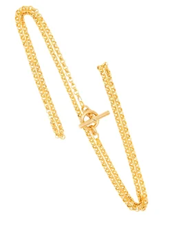 Men's Gold Lariat Necklace