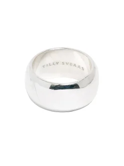 Men's Large Solid Sterling Silver Band Ring