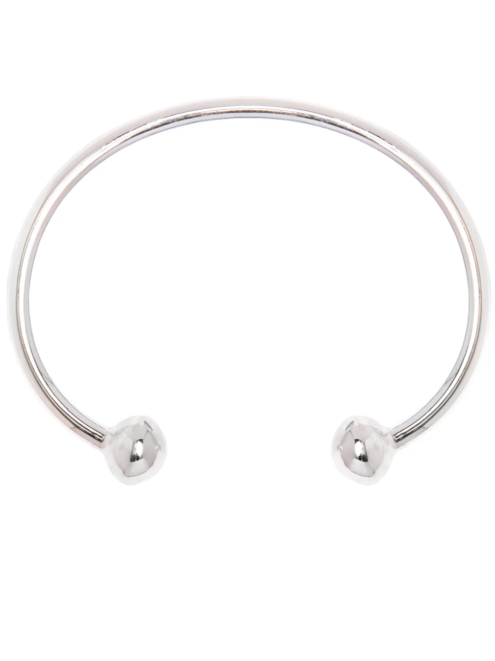 Men's Large Solid Sterling Silver Torque Bangle