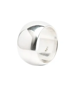 Men's Large Solid Sterling Silver Band Ring