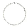 Men's Solid Sterling Silver Belcher Bracelet