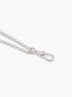 Silver Chunky Belcher Clipt Necklace