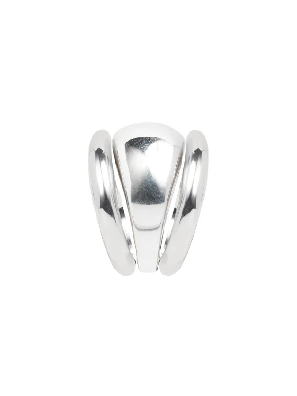 Silver Triple Ring Set