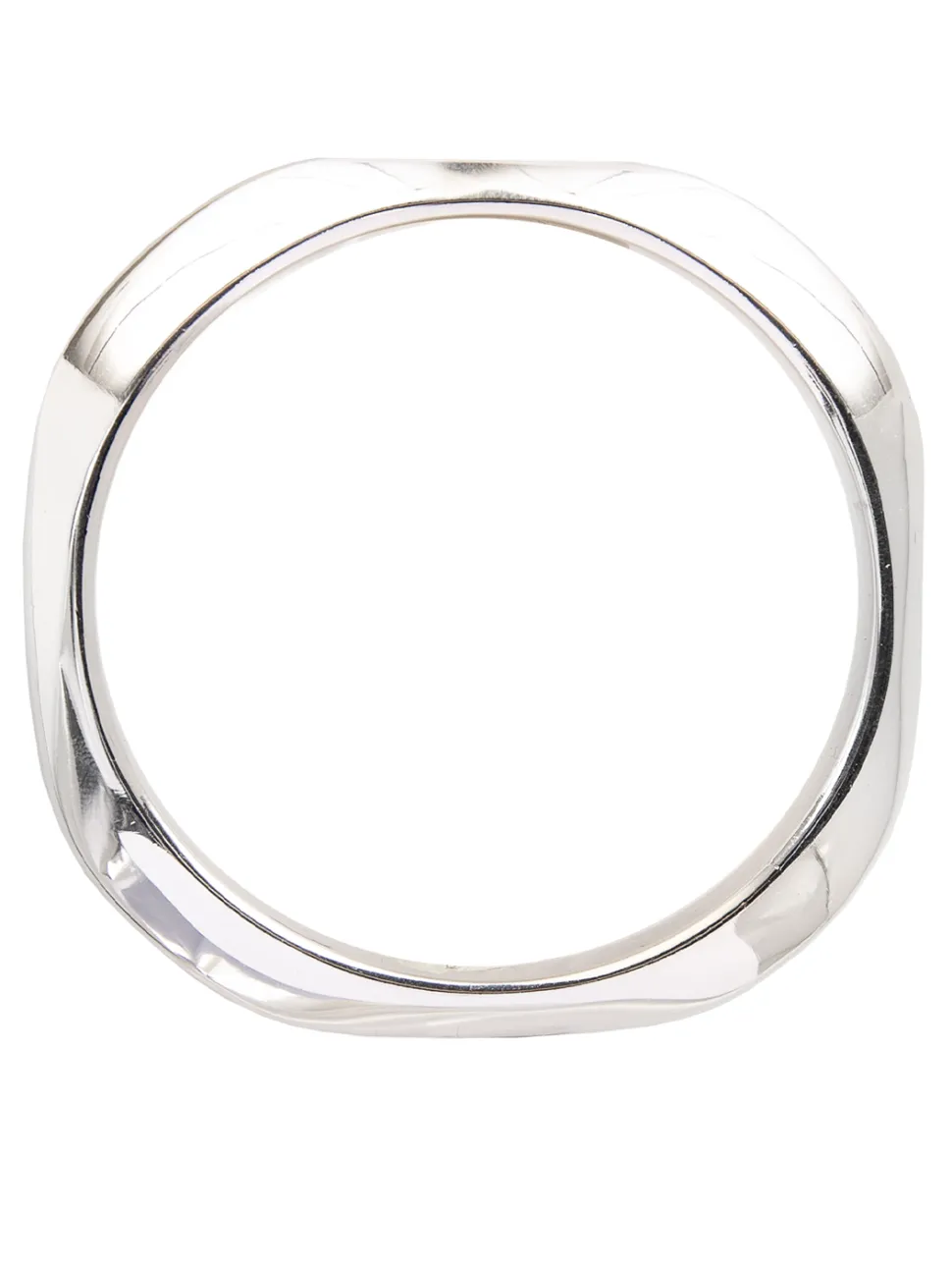 Silver-Plated Retro Bangle