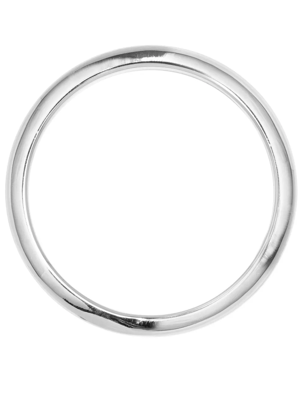 Silver-Plated Square Edge Bangle