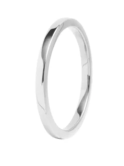 Silver-Plated Square Edge Bangle