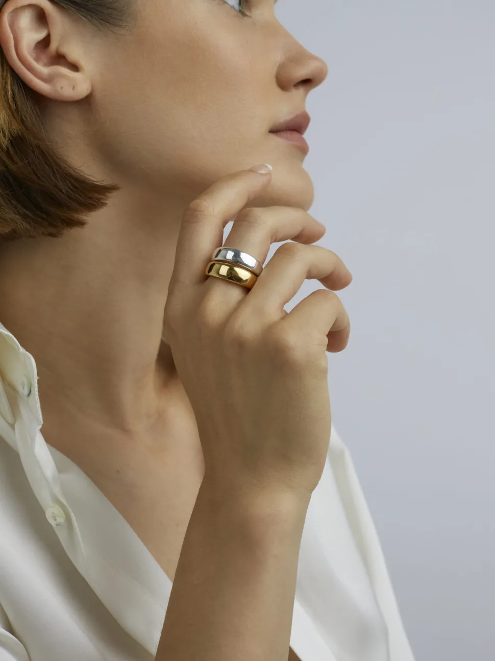 Slim Gold Band Ring