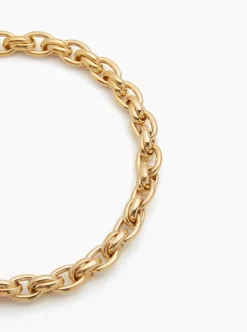 Small Gold Double Linked Necklace