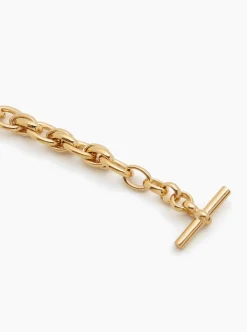 Small Gold Double Linked Necklace