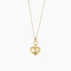 Small Gold Heart on Trace Chain