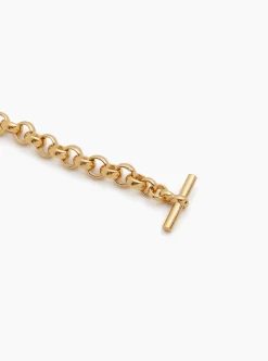 Small Gold Rolo Link Necklace