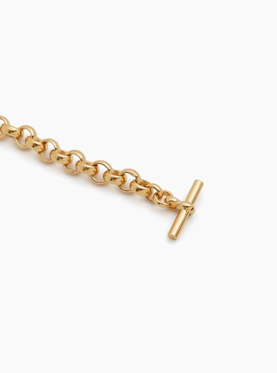 Small Gold Rolo Link Necklace