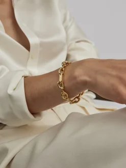 Small Gold Watch Chain Bracelet