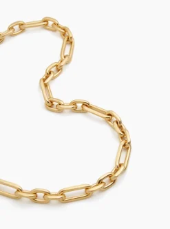 Small Gold Watch Chain Necklace