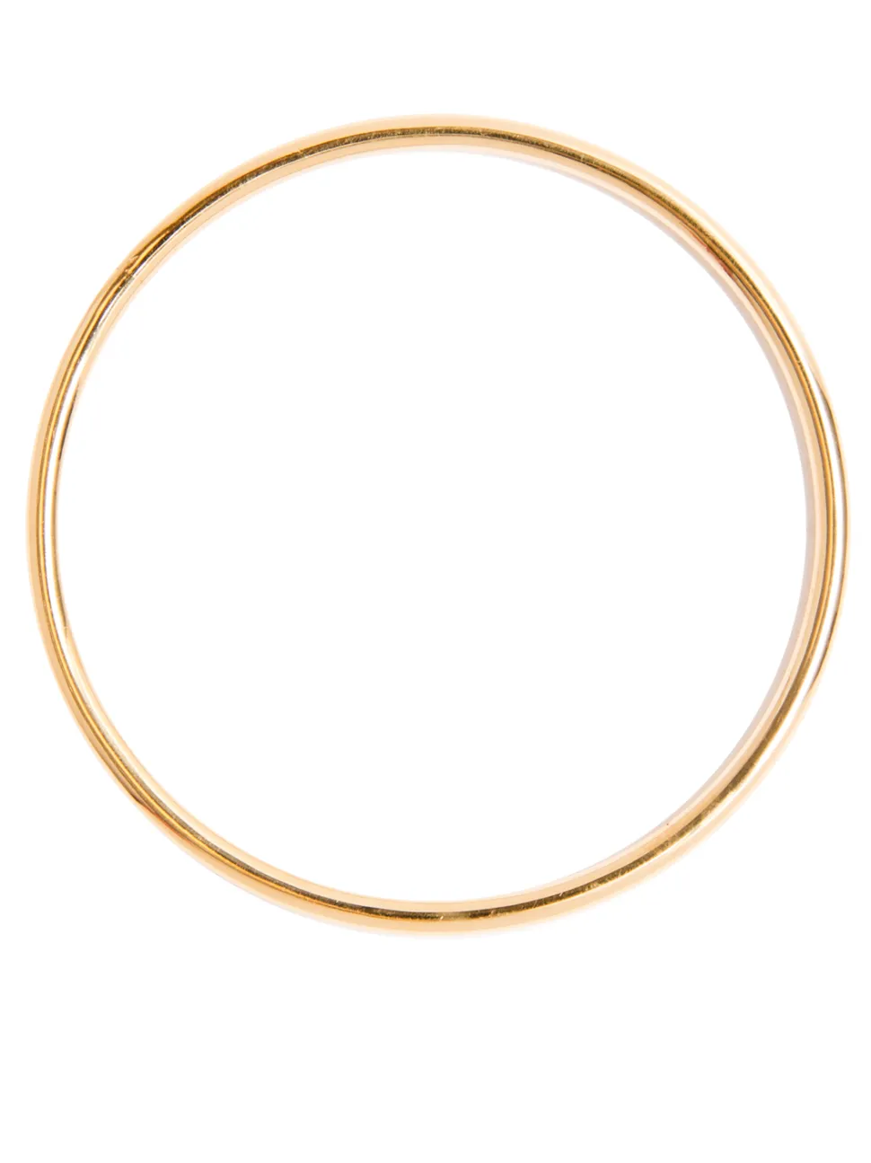 Small Plain Gold Bangle