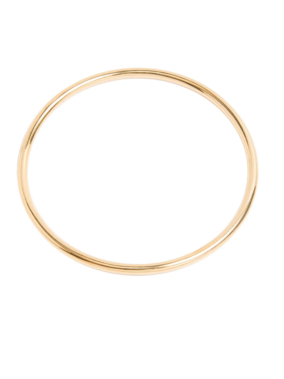 Small Plain Gold Bangle