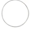Small Plain Silver Bangle