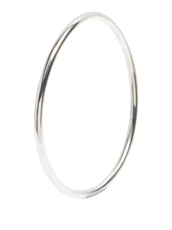 Small Plain Silver Bangle
