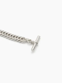 Small Silver Curb Link Bracelet