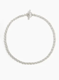 Small Silver Rolo Link Necklace